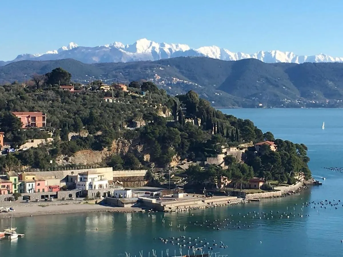 Casemaggi Attico Sul Mare, Penthouse On The Sea Porto Venere