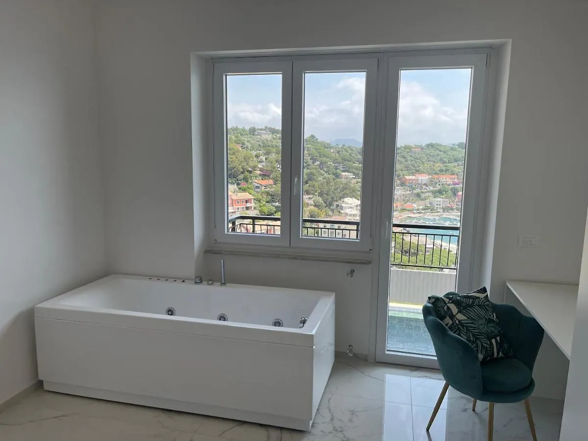 Casemaggi Attico Sul Mare, Penthouse On The Sea Porto Venere Italy